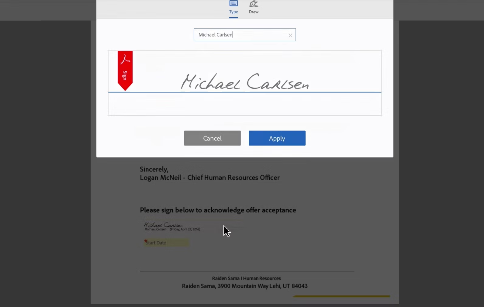Adobe Acrobat Sign