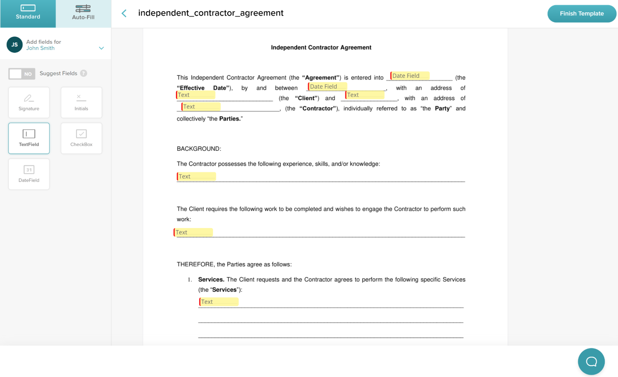 SignWell E-Signature Tool