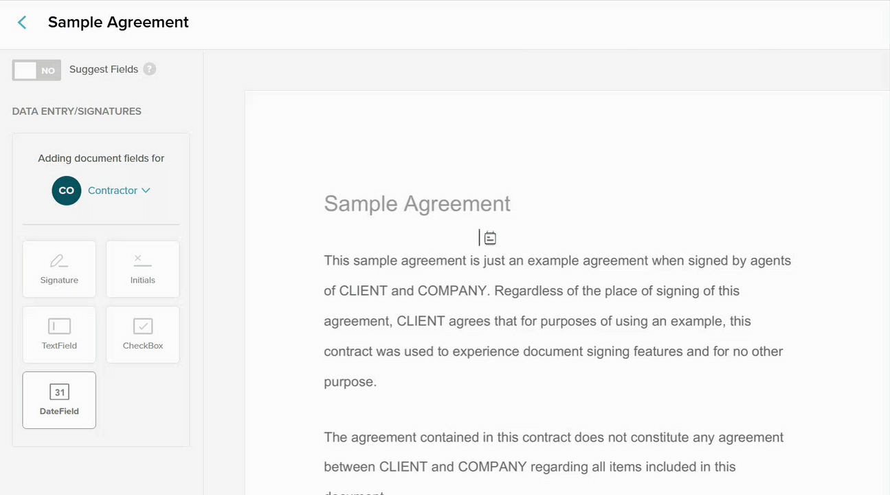 SignWell electronic signature tool