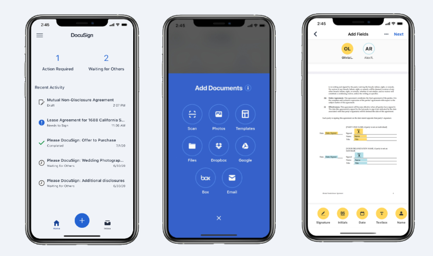 docusign alternatives