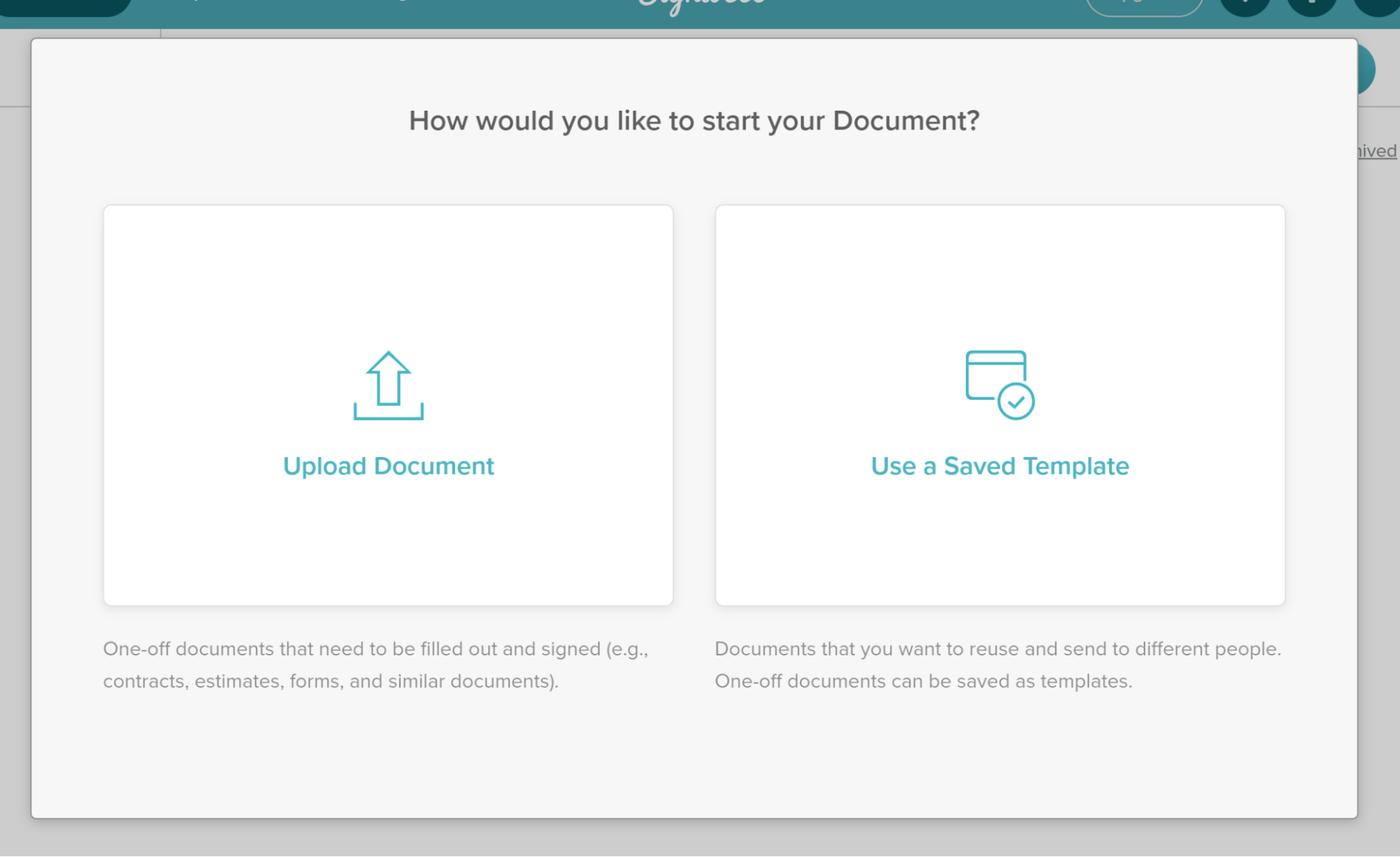 signwell document upload
