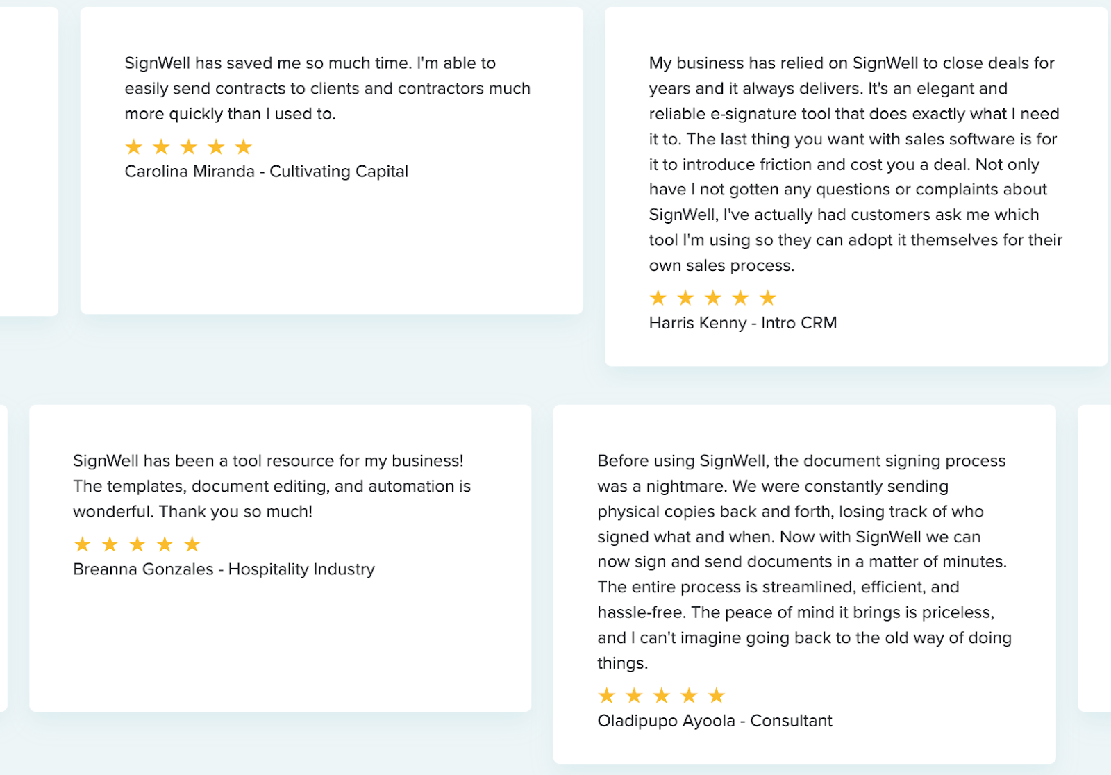 SignWell E-Signature Solutions