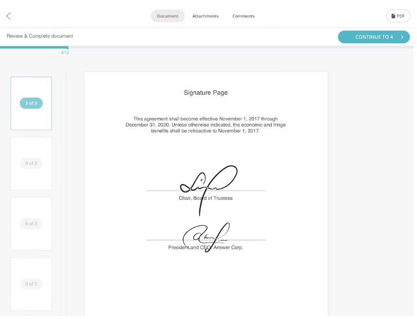 e-signature