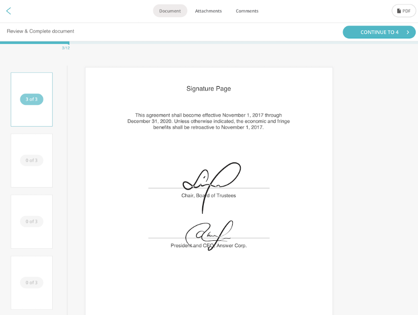 e-signature