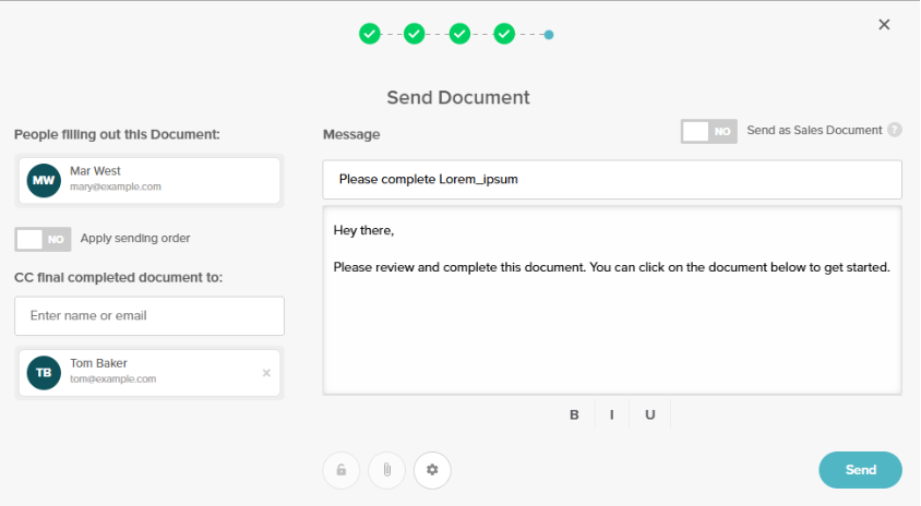signature automation