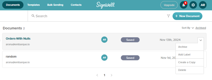 signature automation