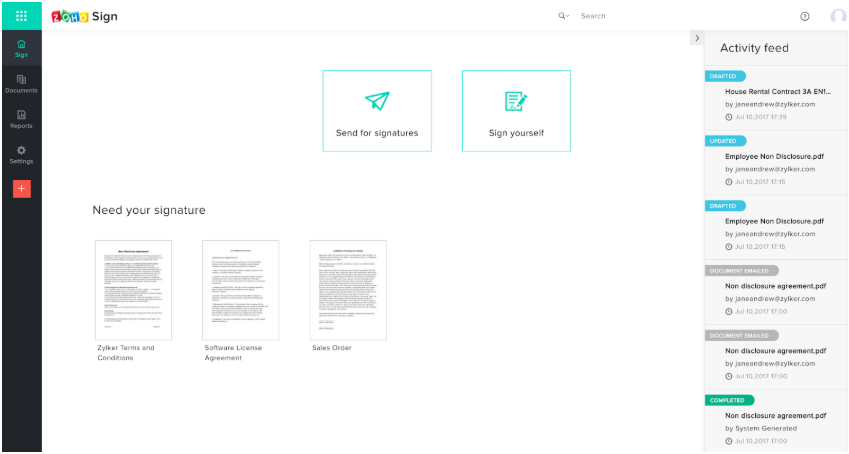 dropbox sign alternatives