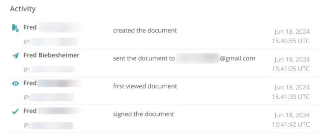 verify esignature