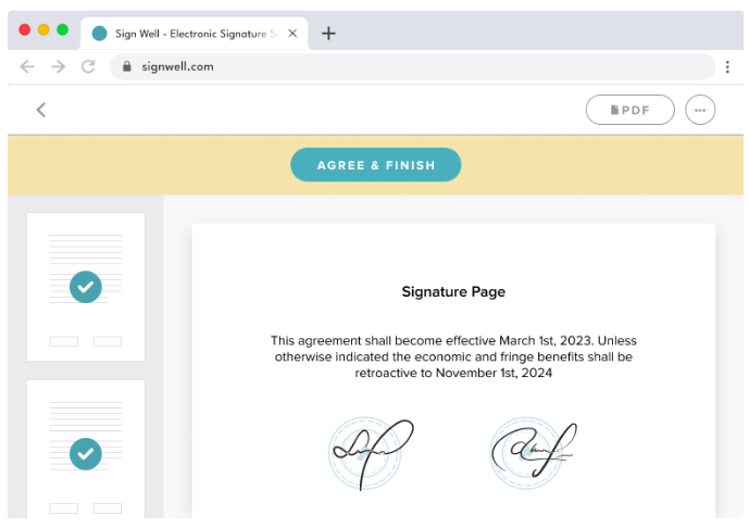 verify esignature