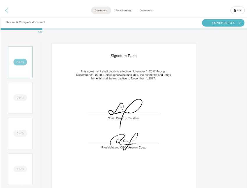 e-signature