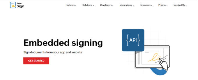 Zoho Sign API